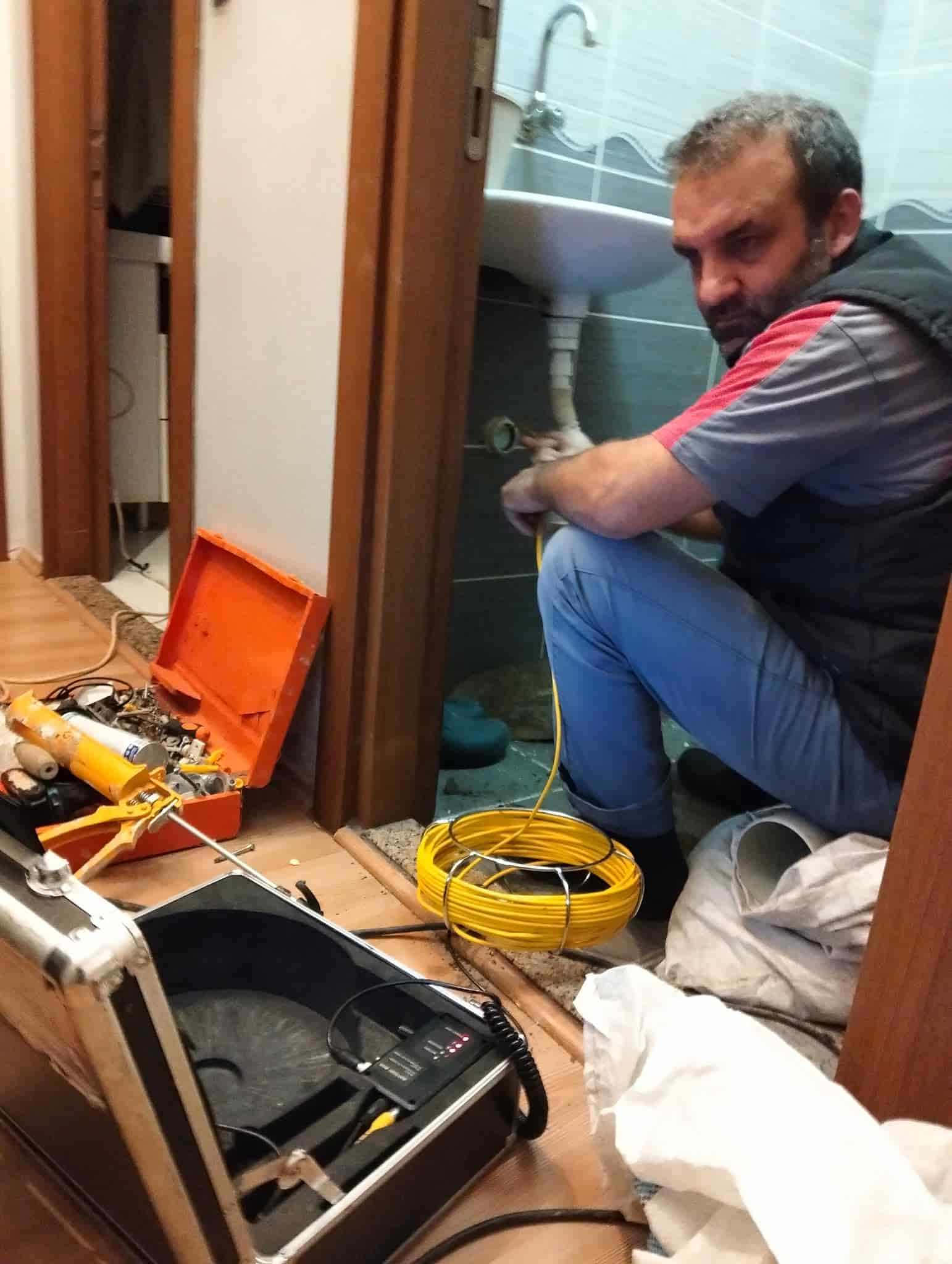 Lavabo altı bağlantı kontrolü